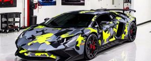 Black Yellow Grey urban night Camo Vinyl Car Wrap Film Con bolle d'aria Free Arctic Camouflage Graphics Car Sticker 1.52x10m / 20m / 30m Roll