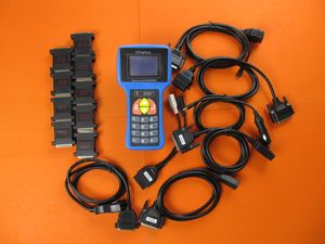 Strumento di programmazione chiave T300 Transponder automatico OBD2 Inglese spagnolo Creatore di codici T opzionale per set completo di auto