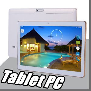 Tablet PC da 10 pollici MTK6592 Octa Core Android 7.0 4GB 64GB Phable IPS Schermo GPS 3G Tablet telefono Custodia per tastiera