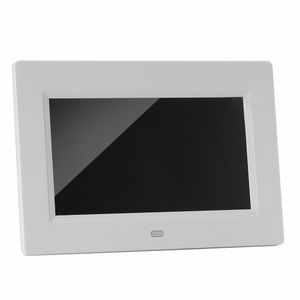 Freeshipping AB / ABD Tak 7 Inç 800x480 Yüksek Çözünürlüklü Dijital Fotoğraf Çerçevesi Resim Albümü Takvim / Video / Uzaktan Kumanda Ile Movie Player