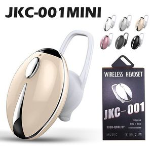 Kulaklık Kablosuz Stereo Kulaklık JKC001 Spor Mini Bluetooth 4.0 Handsfree Kulaklık Iphone Için Mic Ile Kulak Araç Kulaklıklar Içinde Kulaklıklar