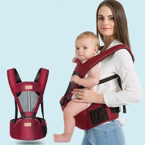 Nefes Bebek Bel Tabure ile Rahat çocuklar Omuzlar Taşıyıcı kalça koltuk Toddler Sling Sırt Çantaları 4 Renkler DHT358