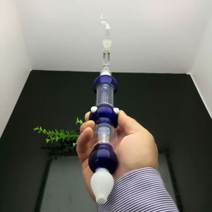 Цвет 4 Связанного шара Удлиненные стеклянные Трубы Bong Курение BONGS Стеклянные Bubblers для Pipe Mix Цвета