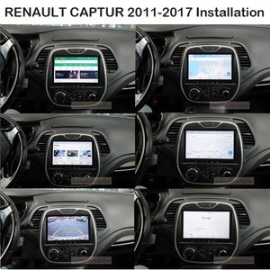 9.0 inç Android9.0 RAM 4G ROM 32G Araba DVD Radyo GPS Navigasyon Merkezi Multimedya Renault Capture 2011 2012 2013 2014 2015 2016 2017