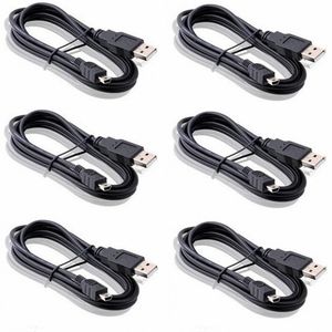Micro 5PIN V3 USB-накопительные кабели для зарядки данных 80 см. Черный цвет Mini USB Зарядное устройство для MP3 MP4 Цифровая камера GPS DVD Media Player