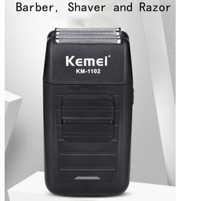 KEMEI KM-1102 Shavedor recarregável para homens enfrenta CARE MULTIFUNÇÃO SHAVER HOMENS BARBENTOR