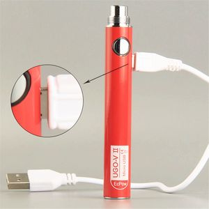 USA Hottte 510 резьбовая батарея эго эго Evod Micro USB Passthrough Ugo V II E Сигареты Испаритель 650 900 мАч Вейп Перо батареи