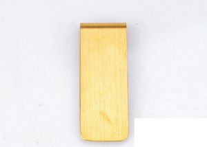 Stainless Steel Brass Money Clipper Slim Money Wallet Clip Clamp Card Holder Credit Name Card Holder From The Seller
