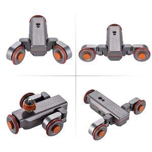 FreeShipping L4 AutoDolly 3 Скорость W / Беспроводной пульт дистанционного управления Электрический моторизованный 3-колесный шкив автомобиль ползунок прокаживатель для DSLR телефон