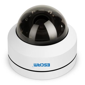 ESCAM PVR002 2MP HD 1080P IP PTZ Dome Kamera 4X Zoom'un 2.8-12mm Lens Suya Dayanıklı Gece Görüş Hareket Algılama - Beyaz / AB Tak