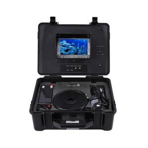 CR110-7B водонепроницаемый под водой Видеосистема камера с Свет Рыбалка Мониторинг беспроводной пульт дистанционного управления панорамированием и монитор.