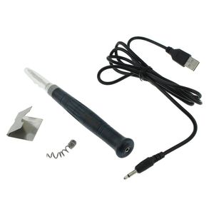 8W Electric USB Soldering Iron Pen Soldering Tip LED Indicator Touch Switch Metal Stand Welding Equipment