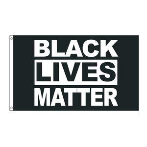 90x150cm 3x5 fts Siyah Hayat Madde Bayrağı Blm Barış Protesto Açık Banner Doğrudan Fabrika Toptan