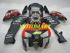 Мотоцикл обтекатель комплект для HONDA CBR600RR CBR 600RR 2003 2004 CBR 600F5 CBR600 03 04 ABS матовый черный обтекатели комплект + подарки HM18