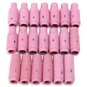 Freeshipping 1 Set 62Pcs Tig Welding Torch Ceramic Copper Nozzle Pyrex Cup For Welding Machine WP-26 17 18 Kit