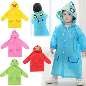 5 styles Cartoon Animal Style Children Raincoat Rain Cover For Children Raincoat Raincoats   Rainsuit Student Poncho Drop