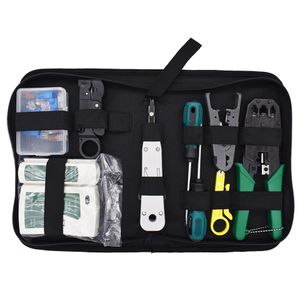 9 в 1 RJ45 RJ11 RJ12 CAT5 CAT5E LAN Network Tool Tool Kit UTP кабельный тестер и плыгурок обжимной прерыва