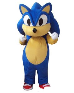 2019 High quality Professional Mascot Costume Fancy Dress for Adult animal blue Halloween party event