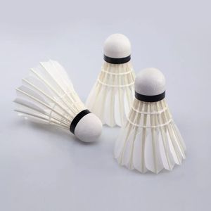 Xiaomi youpin Príncipe 6pcs profissionais Badminton Balls Shuttlecocks White Goose Feather Treinamento Badminton Bola Sports Acessórios 3024829A5