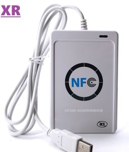 13.56 MHz Erişim Kontrol Kartı Okuyucu Temassız USB ACR122U NFC Okuyucular RFID Akıllı Kart Okuyucu Yazar Tüm NFC türleri için (ISO / IEC18092) Etiketler