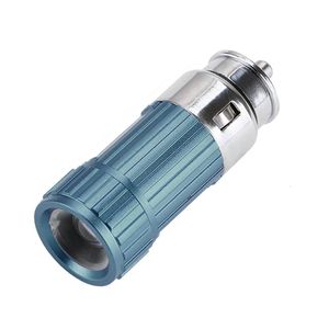 LED Car Cigarette Lighter Vechicle Charging Flashlight Torch LAMP Outdoor Sport Bicycle Light Waterproof Flashlight p# T191116