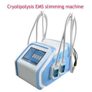 Professional E FRESCO PAD Cryolipolysis emagrecimento máquina / Salon Cryolipolysis Fria tecnologia Body Sculpting Equipamento Com Muscle Estimular EMS