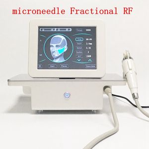 Portable MicroNeedle Fractional RF Machine 10 / 25/64 / Нано-картридж Советы Микрогольчатые Дерма Штемпель Кожа Уход за кожей Косметика Оборудование для красоты Антисневые Растяжки Усаживает поры