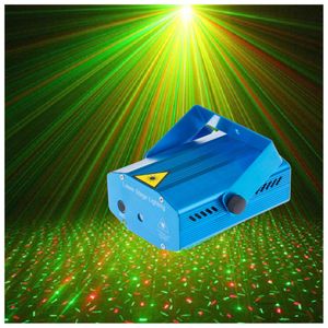 Umlight1688 Mini LED Lazer Projektör Noel Süslemeleri Disko Işık sahne aydınlatma etkisi Dj Ses aktive Noel Partisi Kulübü düğün