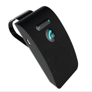 Hands-Free Bluetooth Car Speakerphone with Sun Visor Clip, Wireless Multipoint Car MP3 Player