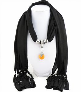 Moda-takı eşarp seçimler kolye olabilir dongguan atkı üreticisi kadın neckwear saçaklı polyester püskül eşarplar stokta