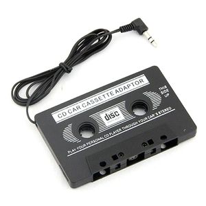 3.5mm Universal Car Audio Cassette Adapter Audio Stereo Cassette Tape Adapter for MP3 Player Phone BLACK 500pcs