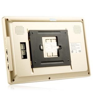 Ennio SY1001A-MJID12 10 RFID Görüntülü Kapı Telefonu İnterkom Kapı Zili Dokunmatik Düğme Uzaktan 2-Monitor