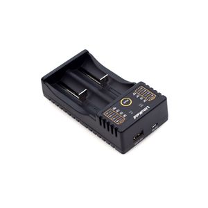 5V 2A input Smart Universal Battery Charger LiitoKala lii-202 18650 26650 16340 14500USB multi - function 26650 light flashlight charger.