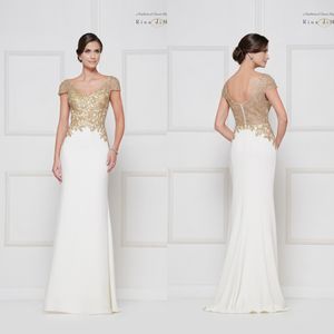 Gelin Modelleri 2020 Capped Kollu Dantel Aplikler Saten Abiye Giyim Custom Made Kat Uzunluk Düğün Konuk Elbise Elegant Anne