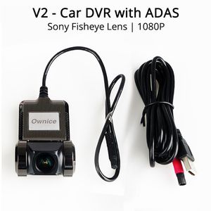 Ownice V1 V2 Mini ADAS Автомобильный видеорегистратор Carmera Dash Cam Full HD1080P Автомобильный видеорегистратор G-сенсор ночного видения Аксессуары для видеорегистратора345a
