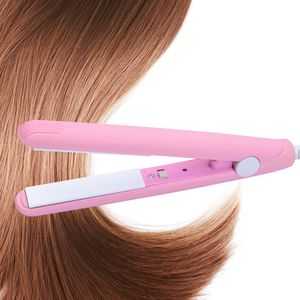 3 in 1 Hair Iron flat iron Straightening hot comb mini professional hair straightener & Curling Iron Styling Tools