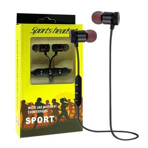 M5 Bluetooth Kulaklıklar Metal Kablosuz Koşu Spor Kulaklık Kulaklık Mic Mp3 Earbud BT 4.1 Samsung LG Akıllı Telefon 01