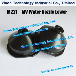 (2 adet) M221 MV Su Memesi Alt Ø4 / Ø7 / Ø12mm X085C131H11, X085C131H12, Mitsubishi MV Edm için X085C131H13. DEG4400, DEG4500, DEG44A, DEG45A, DEG46A