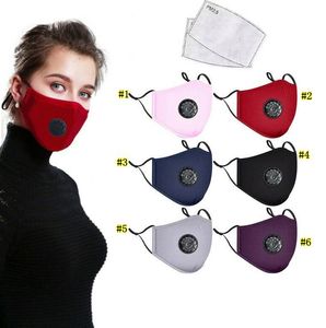 Маски для лица Мужская мода Дыхание Valve РМ2,5 Рот маска Anti-Dust Анти загрязнения может поставить фильтр респиратора Рот-муфельной MMA3320D