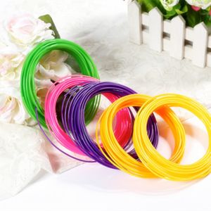 Color 3D printer filament ABS/PLA 1.75mm plastic material 5M/10M for 3D pen drawing and printing toys DIY Printing Drawing Pen