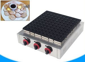 Dorayaki Machine Gas Poffertjes Grill Macaron Пищевое оборудование для производства пищевых продуктов для производства коммерческих 100 отверстий Crepe Cake Waffle