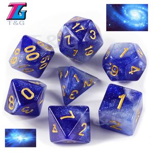 Dice Set Polyhedral Games Multi Polyhedral Sides Dice Pop for Game Gaming 7pcs/set