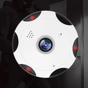 360-градусная панорамная IP-камера Fisheye 3D VR 1080P Беспроводная Wi-Fi 2,4 ГГц камера безопасности Сверхширокоугольная поддержка IR Night epecket