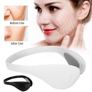 Лицо для похудения Массажер Massager JAW Тренажерный стимулятор мышц EMS Face Cheek Lifting Утяженая вибрация V Форма против старения жира