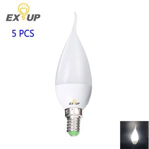 EXUP 5 ADET LED Mum Ampul F37 5 W 220 V - 240 V 450LM 3000 K 6000 K