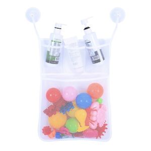 Baby Детская ванная комната висит сумка для хранения ванна игрушка сетка органайзер держатель сетки чистая корзина с 2 ультра сильными крючками всасывания