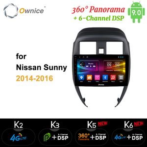 Ownice 8Core Android 9.0 360 Panorama Car DVD Radio GPS Navigation for Nissan Sunny 2014 2015 2016 SPDIF 4G Car DVD Player