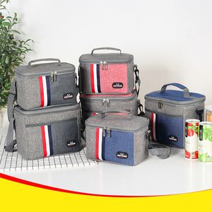 Small Cooler Bag Protable Fridge Oxford Food Refrigerator Bags EVA Insulated Picnic Isothermal Ice Box
