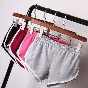 Новый летний шорты Женщины Шорты повседневные тренировки Waistband Тощий Короткие