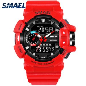 Erkekler 50M Su geçirmez Dijital İzle Askeri Ordu Saat Erkek 1436 Erkekler Wwatch Moda Relogio Masculino luxo LY191216 S Şok Spor İzle